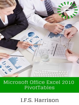 cover image of Microsoft Office Excel 2010 Pivot Tables